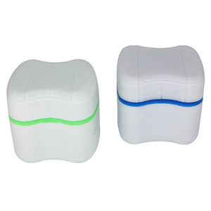 Denture <b>retainer</b> storage box, orthodontic <b>retainer</b> <b>case</b>, European-style denture <b>case</b>, portable orthodontic appliance <b>case</b> - Product Image 3