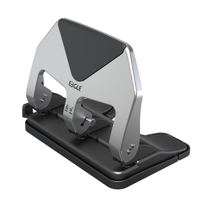 Eagle Standard 3-Hole Force Saving Punch 50 <b>Sheets</b> Hole Puncher Office School Home Use - Product Image 1