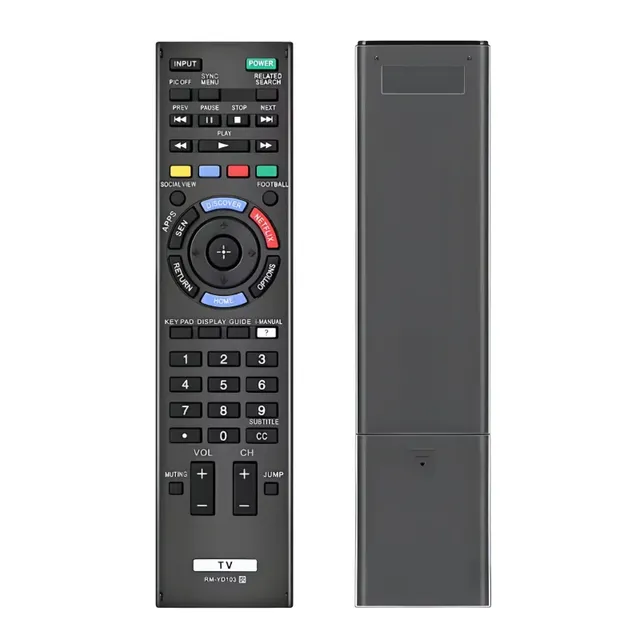 New RM-YD103 Replacement Remote Control for Sony Bravia LED LCD HDTV KDL-50W706B