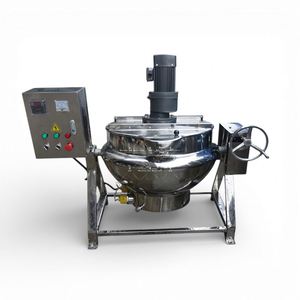 Olla industrial eléctrica con camisa de calentamiento, olla grande industrial a gas con camisa de calentamiento - Product Image 4