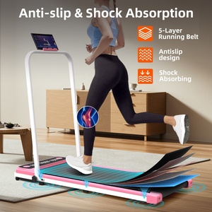 <span class=keywords><strong>Caminadora</strong></span> Eléctrica Plegable Mini <span class=keywords><strong>para</strong></span> Debajo del Escritorio con Pantalla LED, <span class=keywords><strong>Caminadora</strong></span> Portátil de Color Rosa <span class=keywords><strong>para</strong></span> Uso en el Hogar y Gimnasio - Product Image 6