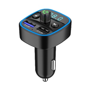 Amazon Hot Selling Car Phone Charger 3.1A Dual USB Car Kit Hands Free Calling <strong>Bluetooth</strong>-MP3 Player Wireless FM Transmitter - Product Image 1