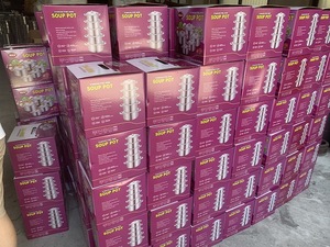 Thương Mại Nước Ngoài Hot Năm Mảnh Bộ Nồi Nhà Bếp Thép Không Gỉ Đồ Nấu Nướng Màu Xanh 5Pcs Chậu Vàng Xử Lý - Product Image 3