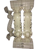 Nouveau modèle 2024 : Moule à balustre en béton Reazone RZCL01 en plastique ABS injecté, haute précision, durable, durée de vie de 3 ans, pour extérieur 3D