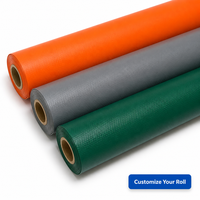 Bâche en PVC enduit JS Wholesale, résistante à l'eau, aux déchirures et à l'abrasion, en tissu polyester pour couverture de camion