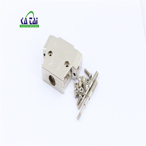 <span class=keywords><strong>D</strong></span> <span class=keywords><strong>Sub</strong></span> DB9 mui xe Kết nối RS232 kim loại bìa cho DB9 kết nối 180 độ DB9 bụi Bìa - Product Image 2