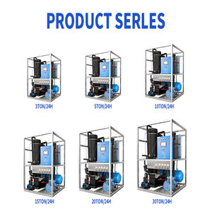 ICEMA 1日あたり5トンチューブ製氷機ドリンクとレストラン用クリスタルアイスチューブ製造機 - Product Image 3