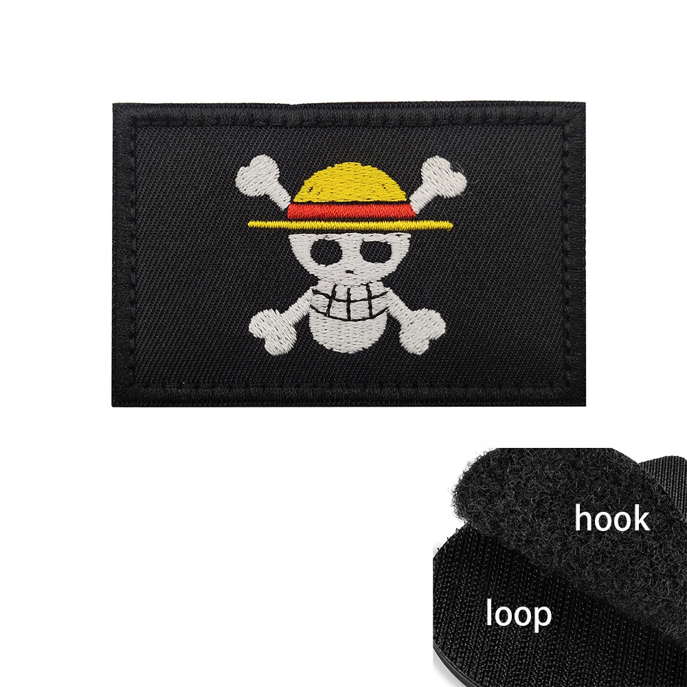 V01012-6	velcro one piece (square luffy)
