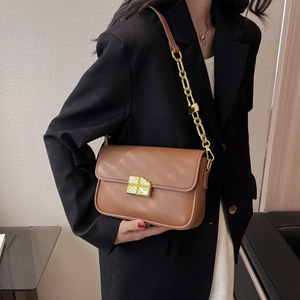 New Arrival Pure Color Women's Handbag Leather Crossbody <b>Bag</b> Pu Shoulder <b>Bag</b> Hand <b>Bag</b> for Women - Product Image 5