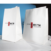 Maßgefertigte Recycelbare Papier-Einkaufstaschen Geschenktüten mit Langen Henkeln Offsetdruck Individuelles Logo Farbiges Band Optional Werbeartikel