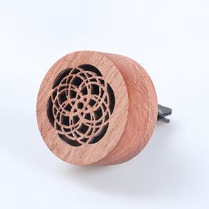 Ambientador para Auto H-7104, Difusor <span class=keywords><strong>de</strong></span> Aceites Esenciales <span class=keywords><strong>de</strong></span> Madera con Clip para Ventilación, para Aromaterapia en el Hogar - Product Image 1