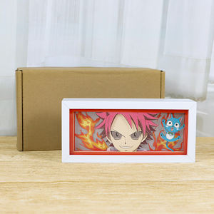 Nouveauté papier artisanat Led veilleuse Anime figurine veilleuse <span class=keywords><strong>lampe</strong></span> de Table de chevet décoration de la maison <span class=keywords><strong>lampe</strong></span> de nuit - Product Image 4