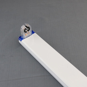 T8 LED Ống Đèn Khung Màu Xanh Đầu Gấp Duy Nhất Nắp Phẳng Đèn Chủ Đèn Đứng Tích Hợp Đứng - Product Image 1