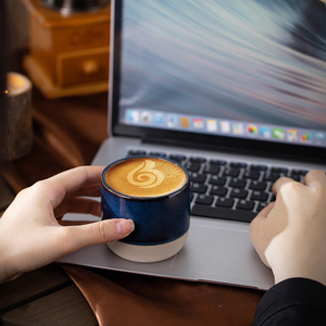 Offre Spéciale Logo personnalisé Tasse à <span class=keywords><strong>expresso</strong></span> en argile Tasse à thé maître saoudien Tasse à café en argile en céramique sans poignée - Product Image 6