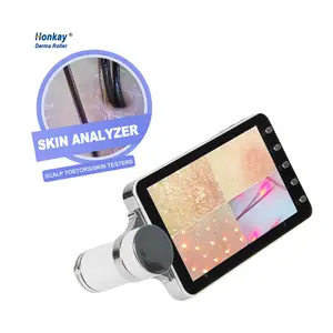 Hete Verkoop Vocht Gezichtstest Machine Huid Analyzer Huid Detector Analyzer Gezicht Machine Gezichtsscanner Hd Detector