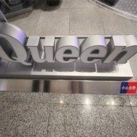 Enseignes publicitaires lumineuses 3D personnalisées à éclairage frontal, étanches IP65, décoratives à LED, pour magasins de vêtements