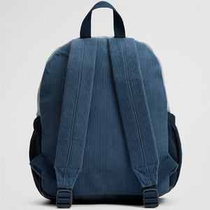 <span class=keywords><strong>Zaino</strong></span> in Velluto a Coste Bicolore per Bambini, Borsa per Libri Macaron, Zainetto per <span class=keywords><strong>Asilo</strong></span> Nido e Scuola - Product Image 5