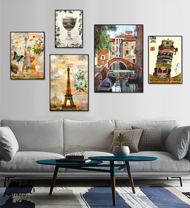 I più Venduti Su Misura di <span class=keywords><strong>Disegno</strong></span> 5 Pezzi di Stampa di Carta Photo Frame Arte Accessori Per La Casa Decorazione - Product Image 3