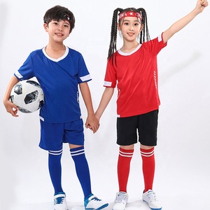 Penjualan Laris Seragam Sepak Bola Kualitas Tinggi 100% Poliester Jersey Sepak Bola Anak-anak - Product Image 4
