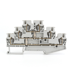 ST 2.5-3L PV ba lớp mùa xuân loại khối thiết bị đầu cuối Din <span class=keywords><strong>Rail</strong></span> dây nối - Product Image 1