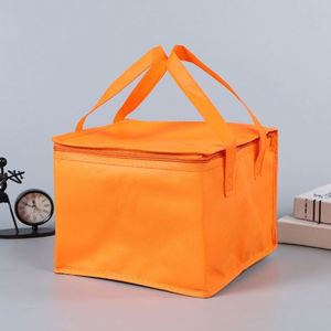 Lonchera/Estuche para Pastel Portátil, Impermeable, con Aislamiento Térmico de Papel de Aluminio Grueso, para 4 Personas, con Cierre y Logotipo Personalizado - Product Image 2