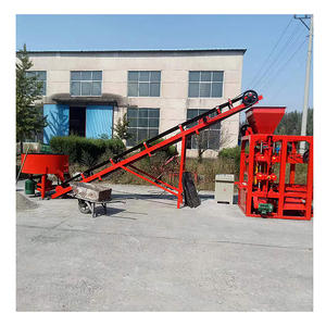 Nueva Máquina Semiautomática para Fabricar Bloques de Hormigón Huecos <span class=keywords><strong>QT4</strong></span>-<span class=keywords><strong>24</strong></span> con Motor, Fácil Instalación para Construcción en Angola - Product Image 4