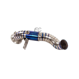 ท่อไอเสียแบบ Downpipe วัสดุไทเทเนียมอัลลอยด์สำหรับ Mercedes-Benz C180 1.6T W205 ปี <span class=keywords><strong>2014</strong></span>-2018 ช่วยเพิ่มประสิทธิภาพการตอบสนองของเครื่องยนต์ - Product Image 3