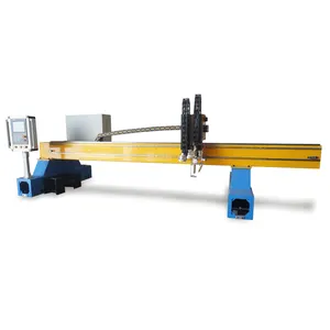 Heavy duty gantry type plasma cutting machine cnc 4080mm 3060mm 30120mm working area can be customized