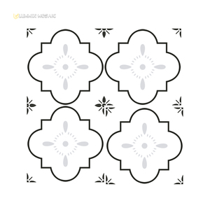 Gạch Lát Sàn Hoa Màu Xanh Lá Phong Cách Retro Hồng Kông 200*200Mm Gạch Lát Tường Nhà Bếp Phòng Tắm Phong Cách Đơn Giản Gạch Men Trong Mưa - Product Image 3