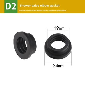Accessoires de robinetterie : Noyau de valve en cuivre, bec en acier inoxydable 1/2 pouce, aérateur pour machine à laver, joint de douche, adaptateur dissimulé - Product Image 5
