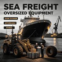 Agent d'expédition maritime Chine-USA, transitaire le moins cher pour les marchandises surdimensionnées, service porte-à-porte DDP