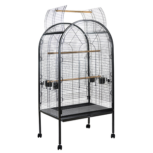 Hot <span class=keywords><strong>Sale</strong></span> Große Eisen Vogelhaus Luxus umwelt freundliche Outdoor-Flug stapelbare Zucht Papageien käfige Tier muster Boxed All - Product Image 2
