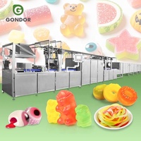 Bear Bar Soft Candy Bean Gummmy Gummy Depositor Make Machine Ligne de production de l'état des plantes pour Gummy