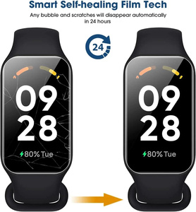 Protector de Pantalla de Vidrio Templado Curvo 3D PMMA Suave Aibangjia para Reloj Inteligente <span class=keywords><strong>Redmi</strong></span> Band 3 - Product Image 2