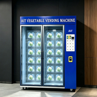 AIT Geavanceerde Fruit- en Groenteautomaat Zelfbedieningsautomaat voor verse producten Thermoelektrische Koeling 2°C-8°C