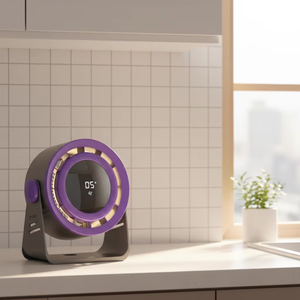 Ventilador de Mesa de Alta Velocidad Recargable por USB con Clip, Innovador para Hoteles, Ideal para el Verano - Product Image 1