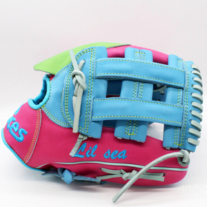 Guante de Béisbol Personalizado con Bordado Web Types, Guante de Lanzador de Béisbol de Cuero Kip Rawlings con Protector de Dedos Wilson A2000 - Product Image 3