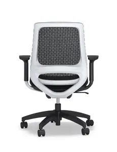 Cadeiras ergonômicas do escritório do oem, GT2-A feito fábrica com base de nylon preta