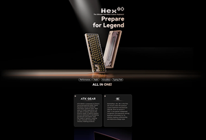 Teclado Mecánico para Juegos ATK X QK Collaboration Hex80 con Eje Magnético para Valorant - Product Image 3