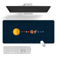 Tapis de souris chauffant sur mesure pour le gaming avec chargement sans fil, épaisseur 3/4 mm, en caoutchouc – Logo personnalisé pour PC/Tablette (en stock)