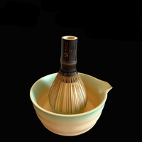 Ensemble de fouets à matcha écologiques de différents types, design japonais, en bambou, pour la cérémonie du thé