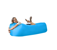 Nouveau transat gonflable Air Sofa Hamac Portable, conception anti-fuite d'air étanche à l'eau-Canapé idéal pour la plage au bord du lac