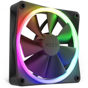 New <strong>NZXT</strong> F120 RGB Black Case <strong>Fan</strong> for Gaming Computer Cooling Cooler RGB PC Case PWM <strong>Fan</strong> - Product Image 3