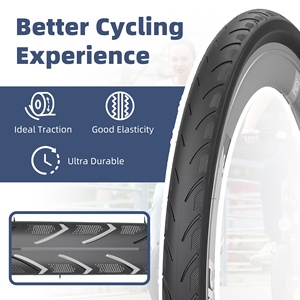 <span class=keywords><strong>Pneu</strong></span> pneumatique pliable ZUKKA 20''x1-3/8'' pour vélos pliants BMX pour enfants - Bande de roulement lisse durable, caoutchouc de haute qualité - Product Image 5