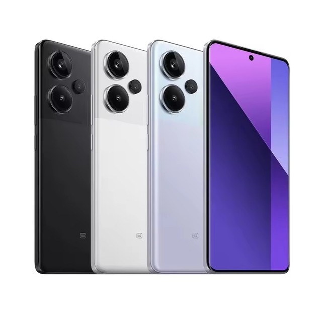 Redmi Note 13 Pro Plus 8+256GB 5G Android Smartphone Single Core 6.7" AMOLED 4K 90Hz Waterproof Above 8000mAh Battery Dual SIM