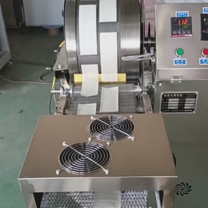 Automatic Lumpia Rolling <b>Wrapping</b> Maker Wrapper Vietnamese Rice <b>Paper</b> Samosa <b>Sheet</b> Spring Roll Make Machine - Product Image 2