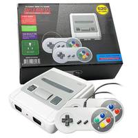 Console de jeu vidéo mini SNES rouge et blanc version européenne américaine SFC 8 bits Plug and Play AV-Out avec 620 jeux intégrés