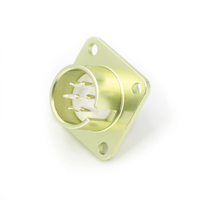 Conector PC-B Ruso de 7 Pines Macho Sin Carcasa Trasera