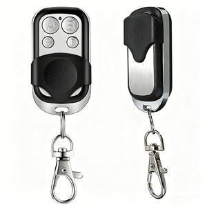 Télécommande <span class=keywords><strong>de</strong></span> <span class=keywords><strong>porte</strong></span> <span class=keywords><strong>de</strong></span> <span class=keywords><strong>garage</strong></span> automatique sans fil RF 433 MHz, bouton-poussoir métallique <span class=keywords><strong>de</strong></span> haute qualité, clonage <span class=keywords><strong>de</strong></span> clé ABCD, verrouillage/déverrouillage, vente en gros d'usine - Product Image 4