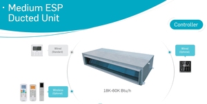 Vente chaude Multi Zone Split Type 3 4 5 Tonnes <span class=keywords><strong>HP</strong></span> Conditionnement <span class=keywords><strong>Mini</strong></span> VRF Central AC System Unit 24000 36000 48000Btu Climatiseur - Product Image 5